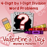 Valentines Day Division 4th Grade, Valentine Long Division