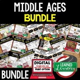 Middle Ages BUNDLE (World History Bundle), Print and Digit