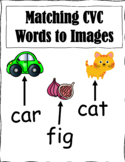 Recognising matching and reading CVC words (back to school)