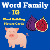 ig word family | Preschool Kindergarten 1st 2nd Grade | Wo