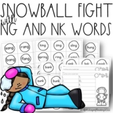 ing, ang ong, ung, ink, ank, onk, unk Words Snowball Fluency Game