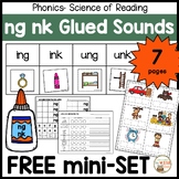 ng and nk Digraph Words Worksheet Glued and Nasal Sounds F