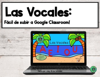 interactive PPT game in spanish vowels las vocales by Your Dual Classroom