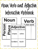 interactive notebook: nouns, verbs, adjectives