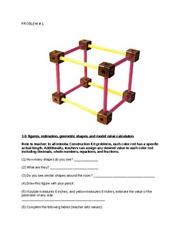 Preview of intooba construction kits for Engineering/STEM/Math - K-6