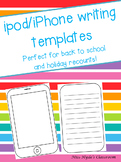 ipod/iphone writing template
