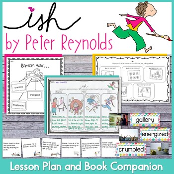 Preview of ish by Peter Reynolds Lesson Plan and Book Companion