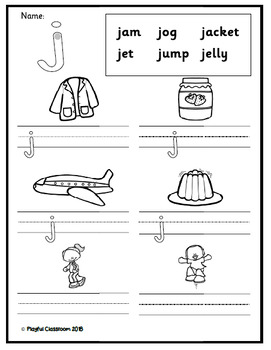 printable j phonics worksheet a worksheet blog