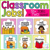 Classroom Jobs! {Bright Chevron}