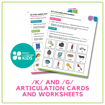 k and g articulation ca by speech and language kids