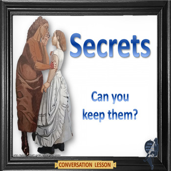 Preview of Secrets -  ESL, EFL, ELL adult conversation