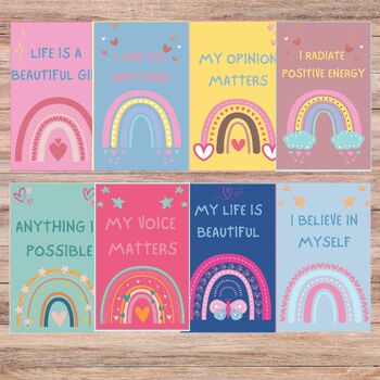 kids Positive Affirmations | Kids Affirmation Cards, Promote A Positive