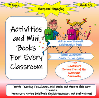 Preview of Pack kids activities and mini-books for every classroom