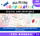 kids’ comparative guide: sizes, relationships, categories,