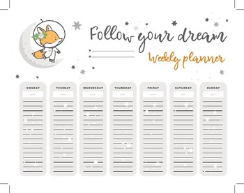 Preview of kids daily schedule, planner Printable,sticker book,printable Planner,to do list