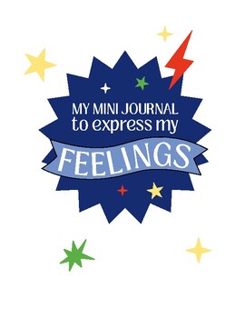 Preview of kids feeling and emotion journal