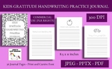 kids gratitude journal printable-gratitude journal for pre
