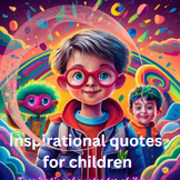 kids inspirational quote