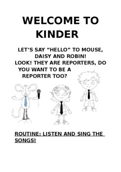 Preview of kinder 5 - Mouse and ME