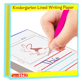 Preview of kindergarten lined writing paper - lined writing paper for 2nd grade third grade