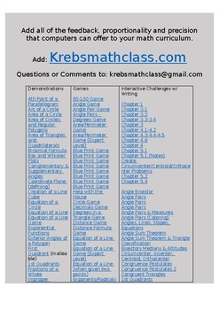 Preview of krebsmathclass.com