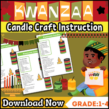 kwanzaa craft - kwanzaa candle craft instructions - Kwanzaa Activities