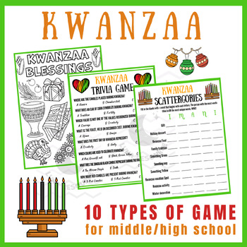 Preview of kwanzaa fun independent reading Activities Unit Sub Plans crafts Early finishers