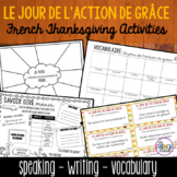 l’action de grâce French Thanksgiving Activities