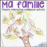 la famille French family tree  interactive notebook activity
