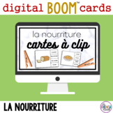 la nourriture French vocabulary BOOM clip cards