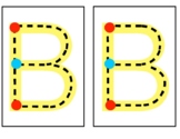 OT large tracing letter B