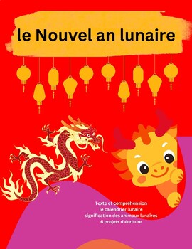 Nouvel An Lunaire, French Lunar New Year Emergent Reader