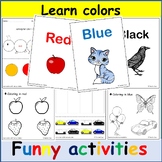 learn colors with funny activities/ colors in english/ lea