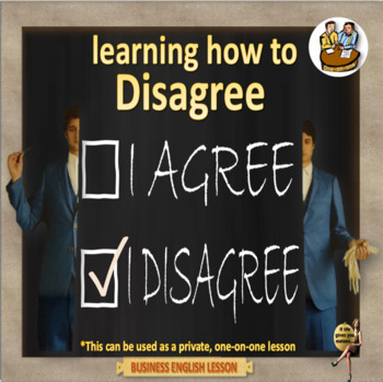 learning how to disagree in business- ESL adult PPT business English lesson