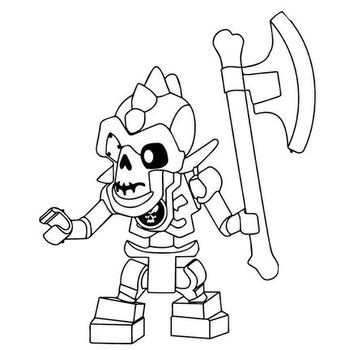 black ninjago coloring pages