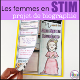 French women in STEM Les femmes en STIM projet de biographie