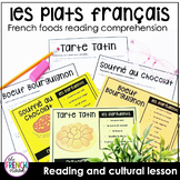 Les plats français | French foods reading comprehension | 