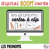 les pronoms personnels French vocabulary BOOM clip cards