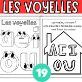 les voyelles | french vowels poem and activities