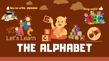 Preview of lets learn how to write the alaphabet verry easy for kids