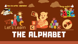 lets learn how to write the alaphabet verry easy for kids