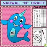 Alphabet Nn Craft/Narwhal Craft/Alphabet Nn Games/Alphabet