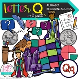 letter q clip art | objects with q letter | alphabet phoni