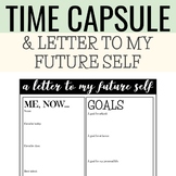 letter to my future self / time capsule