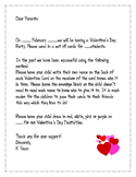 letter to parent for valentine's day