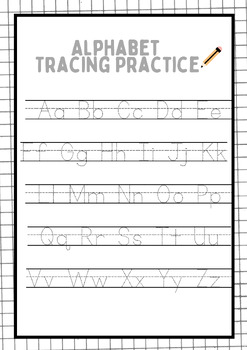 Letter tracing worksheets , tracing letters, Alphabet writing practice