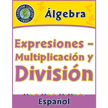 Preview of Álgebra: Expresiones – Multiplicación y División Gr. 3-5