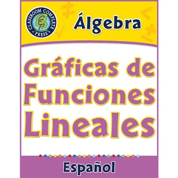 Preview of Álgebra: Gráficas de Funciones Lineales Gr. 6-8