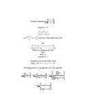 limit of the form 0/0 and other important limits involving