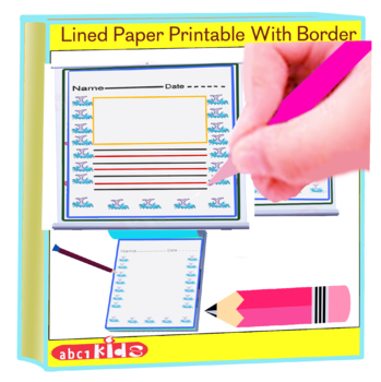 printable paper with border teaching resources tpt